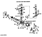 GE GSD900H-01 motor-pump diagram