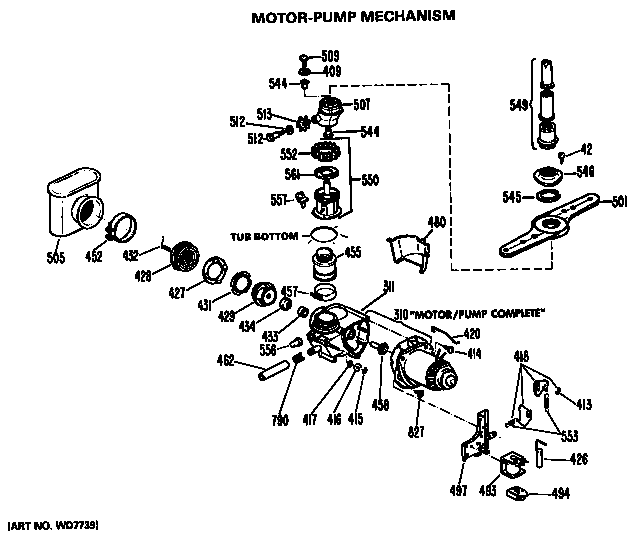 Motor-pump