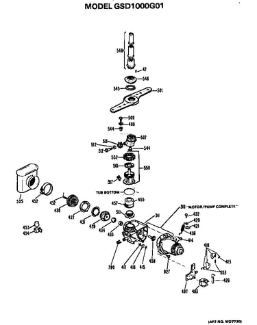 Motor-pump