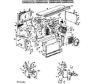 GE A2B389DAALR2 replacement parts/compressor diagram