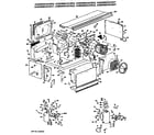 GE A3B588DCCSQ3 replacement parts/compressor diagram