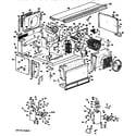 GE A2B389DECS1Y replacement parts/compressor diagram
