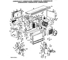 GE A3B693DEALW2 replacement parts/compressor diagram