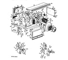 GE A3B689DAELW3 replacement parts/compressor diagram