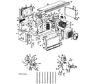 GE A2B683EVCSW2 replacement parts/compressor diagram