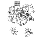 GE A3B688CKALW2 replacement parts/compressor diagram