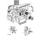 GE A3B689DJALW2 replacement parts/compressor diagram