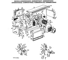 GE A2B583EVASQ2 replacement parts/compressor diagram