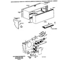 GE A3B583DAASQ2 control box/cabinet diagram