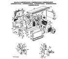 GE A3B589DJALQ2 replacement parts/compressor-image only diagram
