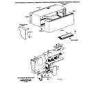 GE A2B588ENASQ2 control box/cabinet-image only diagram