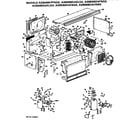 GE A3B589DAFSQ2 replacement parts/compressor diagram