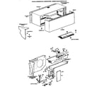 GE A2B393DEALR2 control box/cabinet diagram