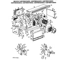 GE A3B789EVASD2 replacement parts/compressor diagram
