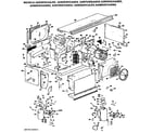 GE A2B393DAALR2 replacement parts/compressor diagram
