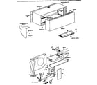 GE A2B393DAALR2 control box/cabinet diagram