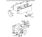 GE A2B699ESASW2 control box/cabinet diagram