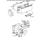 GE A3B798DGALD2 control box/cabinet diagram