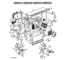 GE A3B598DAASQ2 replacement parts/compressor diagram