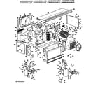 GE A2B393DEASR2 replacement parts/compressor diagram