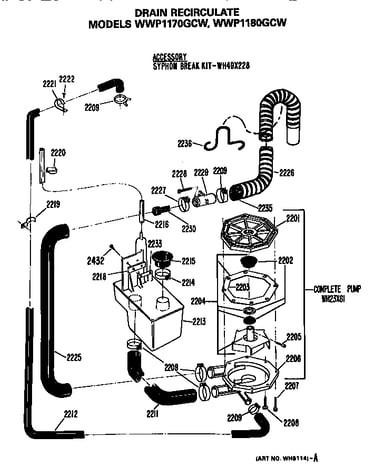 Drain recirculate