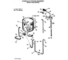 GE WWC7000FBL hydraulic system assembly diagram