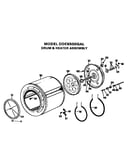 Drum and heater assembly