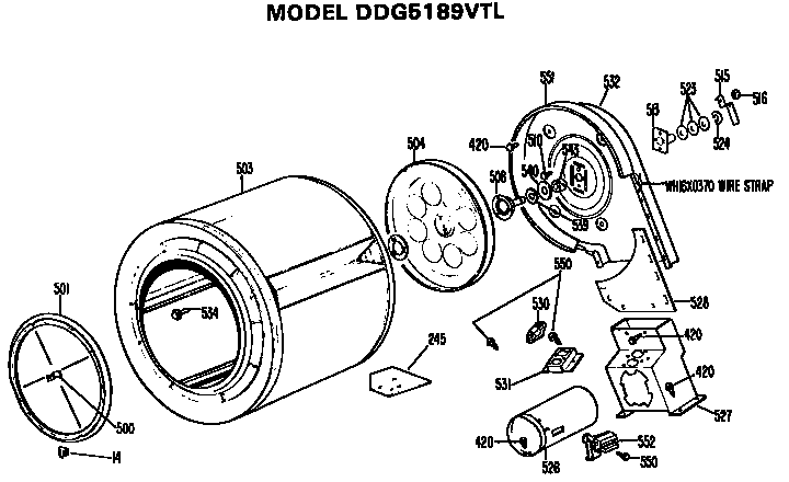 Drum and duct