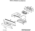GE JHP56N*K1 blower assembly diagram