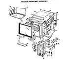 GE JHP56N*K1 upper oven diagram