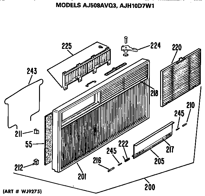 Grille assembly
