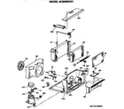 GE ACM08FAX1 unit parts diagram