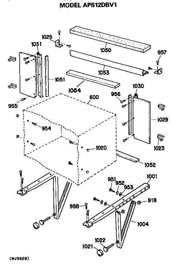 Cabinet and mount