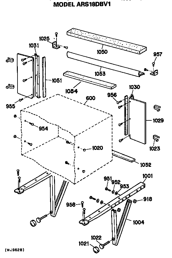 Cabinet and mount