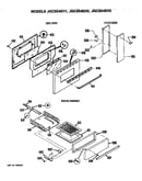 Door & broiler assy.
