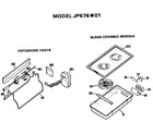 GE JP676*01 module/rotisserie diagram
