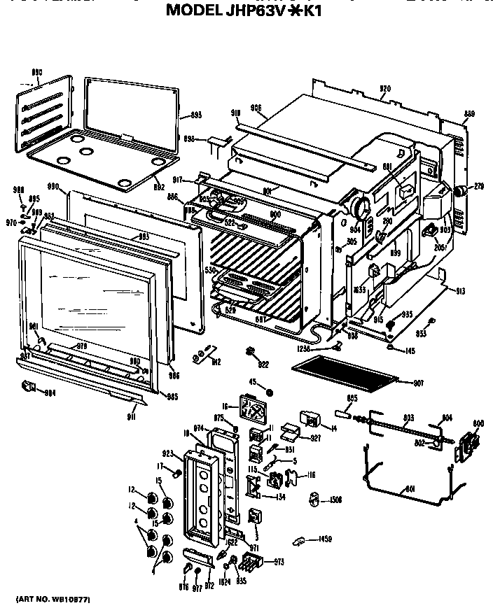 Upper oven