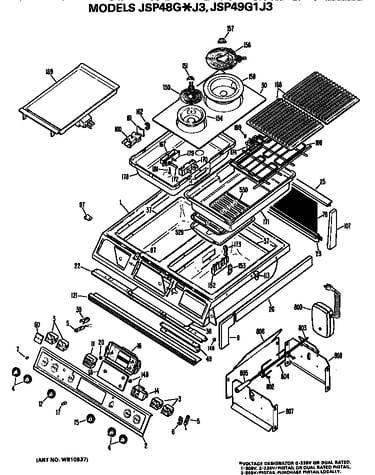Cooktop/controls