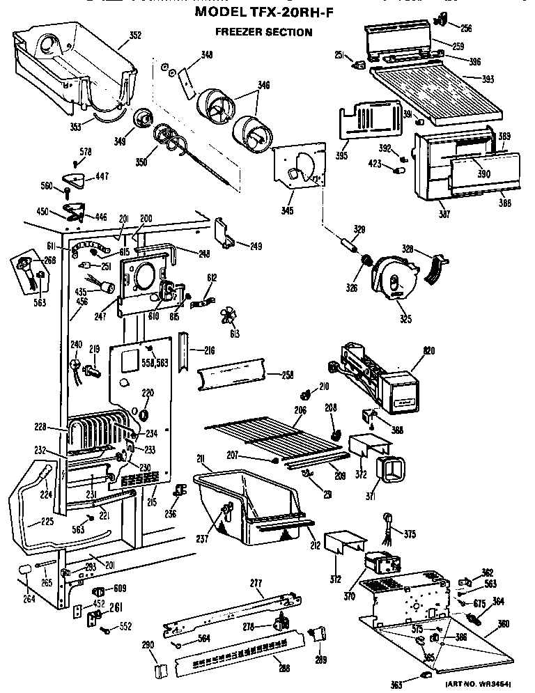 Freezer section