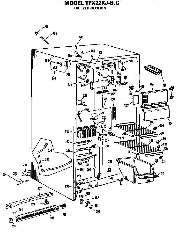 FREEZER SECTION