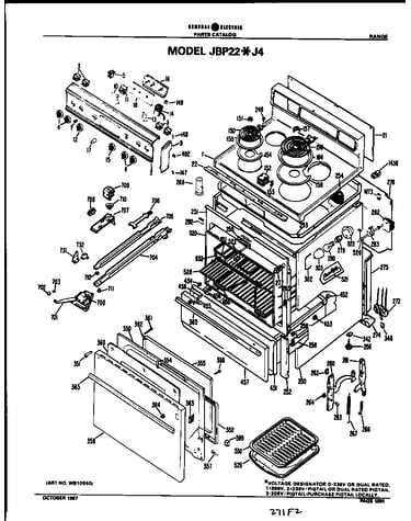 Main body/cooktop/controls