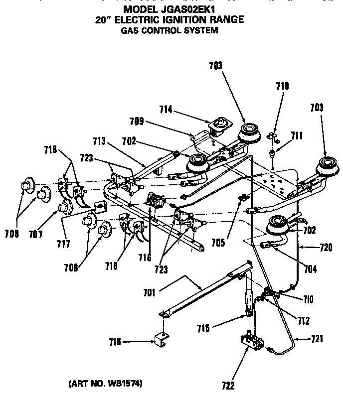 Gas control system-electric ignition
