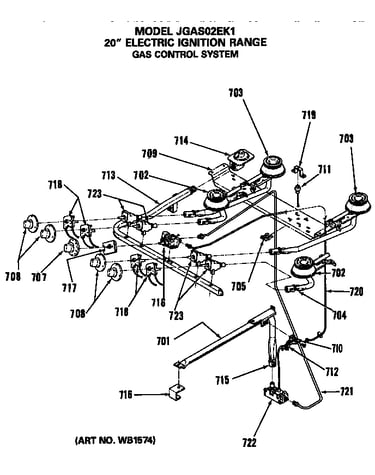 Gas control system-electric ignition