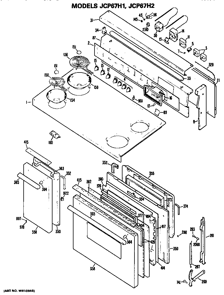 COOKTOP/CONTROLS