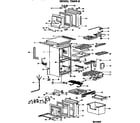 GE TI2AKB cabinet parts diagram