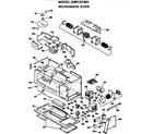 GE JVM131001 internal microwave diagram