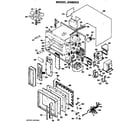 GE JE66003 microwave oven diagram