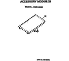 GE JP672B9K1 accessory modules diagram