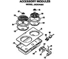 GE JP362B9K1 accessory modules diagram