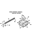 Backsplash/oven door
